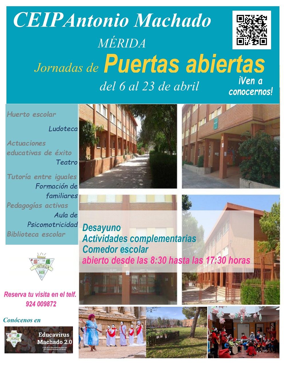 CEIP Antonio Machado Escolarización 2021