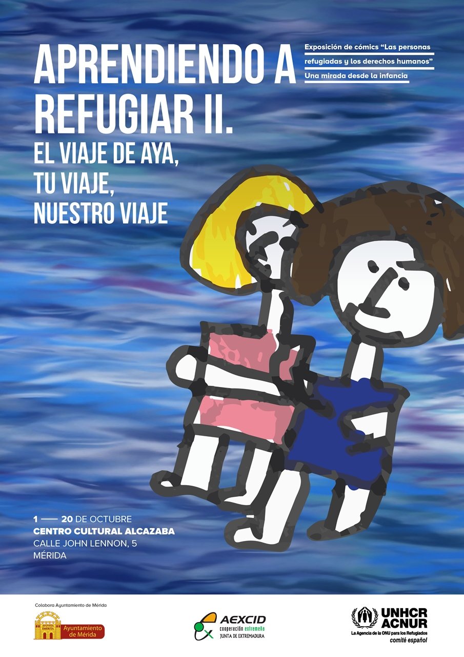 Expo cómics Las personas refugiadas y los derechos humanos